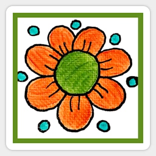 Groovy Flower #5 Sticker